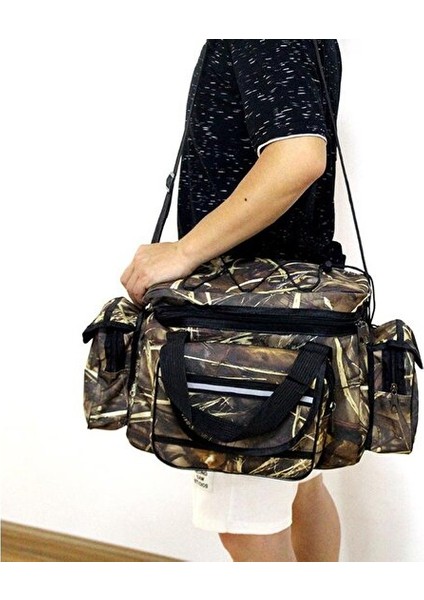 Balıkçılık Çanta Büyük Kapasiteli Depolama Dişli Crossbody Çanta Deniz Balıkçılığı Mücadele Için (Yurt Dışından) fırsatları