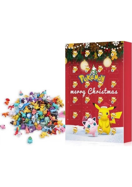 Pokémon Oyuncakları Noel Advent Takvimi Kutusu (Yurt Dışından)