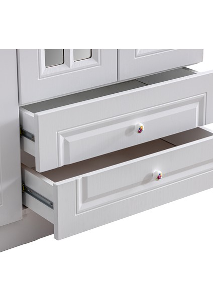 Mdf Gardırop, Country West Mdf 3 Kapaklı Dolap