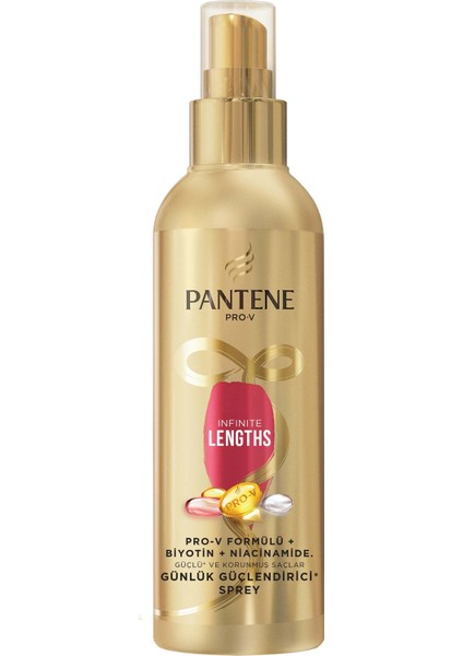 Infinite Lengths Günlük Güçlendirici Saç Spreyi 200 Ml