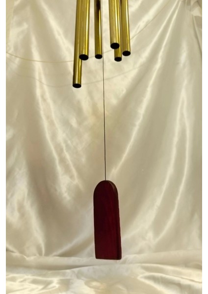 Deprem Zili Çanı Rüzgar Çanı Zili Feng Shui Yin Yang Şık Boru Büyük Boy Altın indirimleri