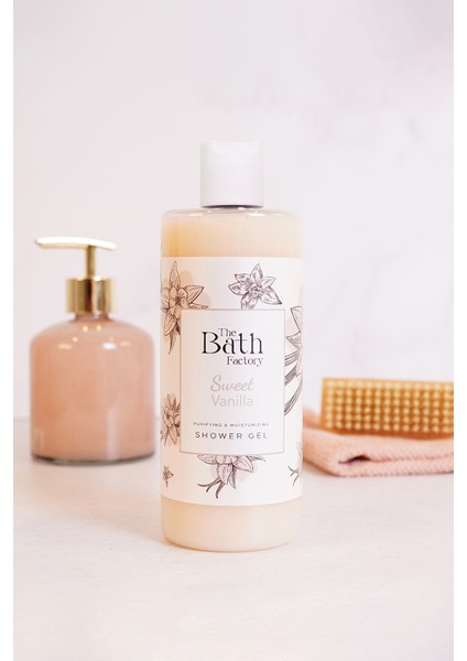 The Bath Factory Vanilyalı Duş Jeli 400 ml