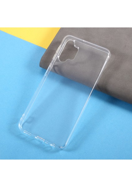 Samsung Galaxy A32 5G/M32 5g Yumuşak Esnek Telefon Aksesuarı Için Şeffaf Olmayan Iç Kalınlaştırılmış (2mm) Tpu Kılıf (Yurt Dışından)