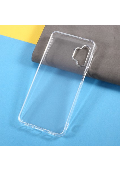 Samsung Galaxy A32 5G/M32 5g Yumuşak Esnek Telefon Aksesuarı Için Şeffaf Olmayan Iç Kalınlaştırılmış (2mm) Tpu Kılıf (Yurt Dışından)