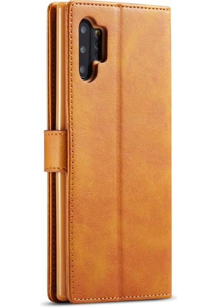 Samsung Galaxy A32 5G/M32 5g Tpu Iç+Pu Deri Koruyucu Stand Kabuk-Kahverengi Için Ayrı Cüzdan Tasarımı (Yurt Dışından)
