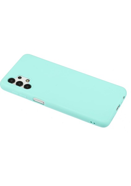 Samsung Galaxy A32 5G/M32 5g-Baby Mavi Için Mat Cilt Şok Geçirmez Tpu Telefon Kasası Kabuk Kapağı (Yurt Dışından)