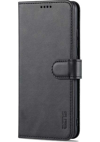 Samsung Galaxy A32 4g (Ab Versiyonu) Için Pu Deri Cüzdan Standı Telefon Kapak Kabuğu (Yurt Dışından)