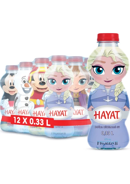 Disney Frozen & Mickey Maskot Su 12x330 ML (Karakter Seçimi Yapılamamaktadır)