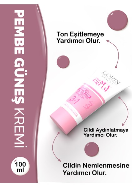 Pembe Güneş Kremi 100 Ml fiyatları