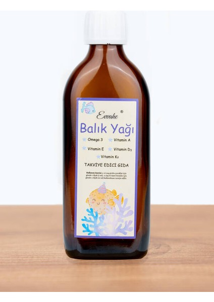 Evvahe Doğal Balık Yağı 150ML