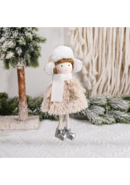 Christmas Decoration Creative Doll Pendant Lei Feng Hat Pendant (Yurt Dışından) fırsatları