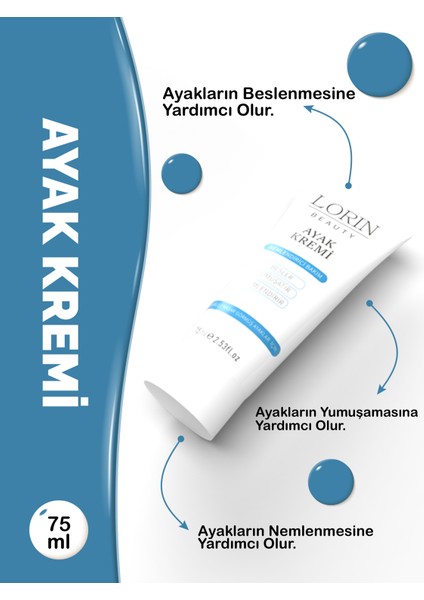 Ayak Kremi 75 ml modelleri