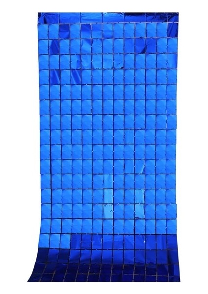Royalblue 1m x 2m 10 Stilleri Parti Arka Plan Perde Payet Zemin Düğün Dekor Bebek Duş Payet Duvar Glitter Zemin Doğum Günü Perdesi (Yurt Dışından)