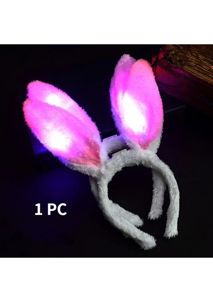 5 Renk Rastgele 1 Pc Yeni Yıl Festivali LED Yanıp Sönen Glow Kafa Bandı Kadın Kızlar Taç Kalp Light Up Hairbands Saç Aksesuarları Glow Parti Malzemeleri (Yurt Dışından)