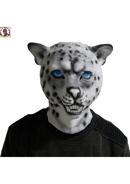 12 Gerçekçi Lateks Aslan Maskesi Hayvan Kaplan Maskesi Vahşi Kedi Leopar Çita Cadılar Bayramı Lateks Maske Parti Cosplay (Yurt Dışından)