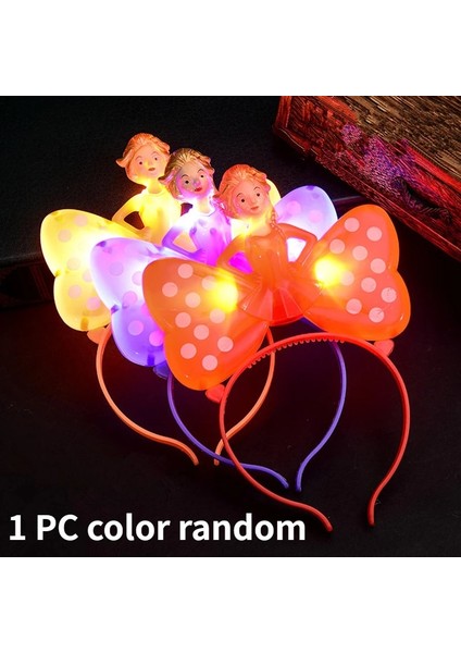 5 Renk Rastgele 1 Pc Yeni Yıl Festivali LED Yanıp Sönen Glow Kafa Bandı Kadın Kızlar Taç Kalp Light Up Hairbands Saç Aksesuarları Glow Parti Malzemeleri (Yurt Dışından) indirimleri