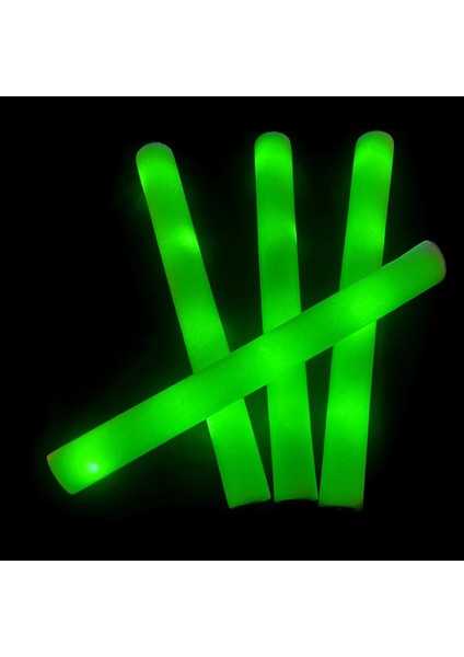 Kırmızı 30 Adet Rgb LED Glow Köpük Sopa Tezahürat Tüpü Renkli Işık Karanlıkta Glow Doğum Günü Düğün Parti Malzemeleri Festivali Parti Süslemeleri (Yurt Dışından) modelleri