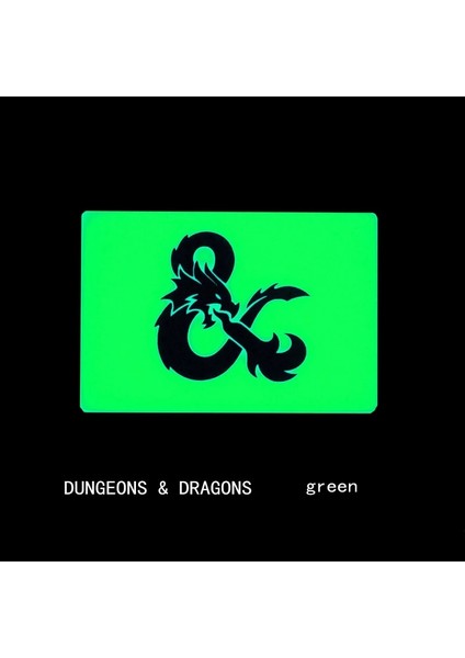 Yeşil Glow Dungeons Tec Aksesuarları Karanlıkta Parlayan Yol Gösterici Işık Embrite Beacon Moral Sert Yama Evrensel Işaretleyici (Yurt Dışından) indirimleri