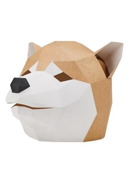 Çocuk Cosplay Maskeleri Cadılar Bayramı Partisi Maskesi Malzemeleri Panda Ayı Kostümü Kafa Hood 3D Kağıt Modeli Dıy Karikatür El Yapımı Yüz Cosplay Oyuncaklar (Yurt Dışından)