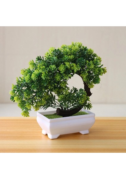 26X15 cm Yapay Bitki Yapay Çiçek Ev Dekor Bonsai Ağacı Pot Bitki Sahte Çiçek Saksı Süs Ev Odası Bahçe Dekorasyonu Için (Yurt Dışından) modelleri