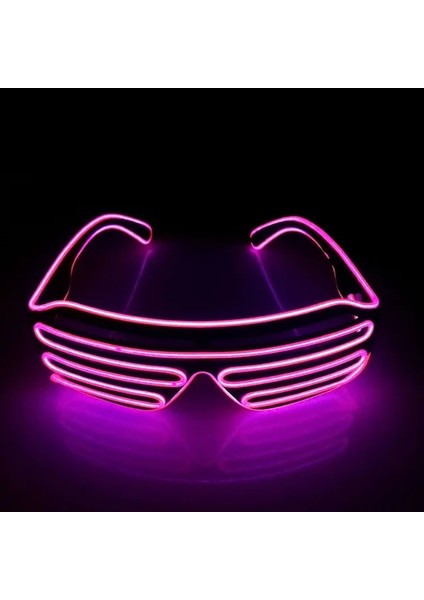 El Gözlük 18 Renkli LED Gözlük Glow Parti Kostüm Dekoratif Gözlük LED Işık Up Aydınlık Gözlük Bar Ktv Cadılar Bayramı Partisi Için (Yurt Dışından)
