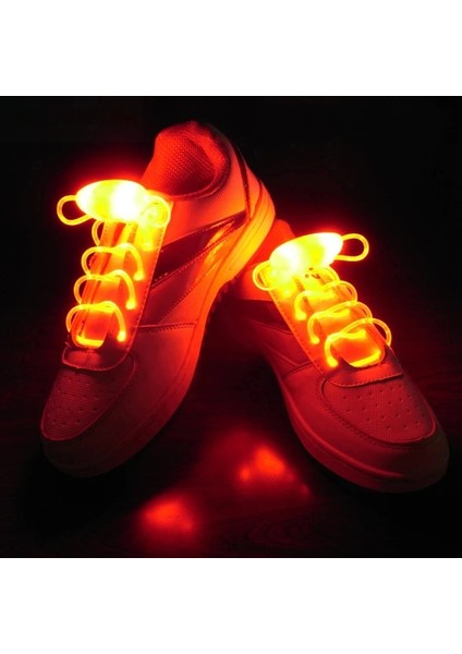 Kırmızı Sarı 1 Adet Çok Renkli Neon LED Işık Ayakkabı Bağcıkları Ayakkabı Askısı Parlak Çubuk Kolye Aydınlık Ayakkabı Bağı Aksesuarları Parti Malzemeleri (Yurt Dışından)