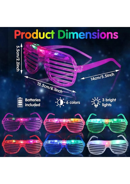 Pembe 10 Adet 10/20/50 Adet Karanlıkta Glow Parti Gözlüğü Light Up LED Gözlük Neon Parti Çocuklar Yetişkinler Için Güneş Gözlüğü Şekeri Doğum Günü Noel (Yurt Dışından) indirimleri