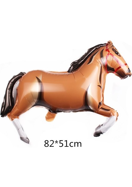 Tilki Büyük Beyaz At Alüminyum Film Balon Hayvan Temalı Doğum Günü Partisi Süslemeleri Çocuk Duş Oyuncakları Çocuk Duş (Yurt Dışından) fırsatları