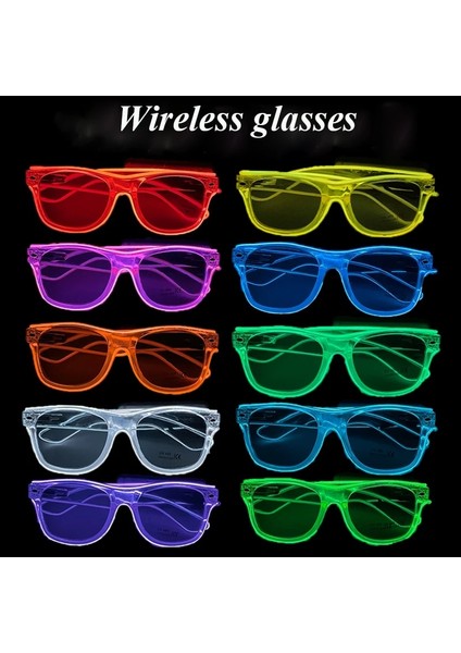 C Mavi Sıcak Satış LED Festivali Rave Işık Parti Cosplay Vendetta Guy Fawkes Flaş Takım Elbise El Şapka + Parlayan Kravat + Neon Maske Bar Dans Malzemeleri (Yurt Dışından) fırsatları