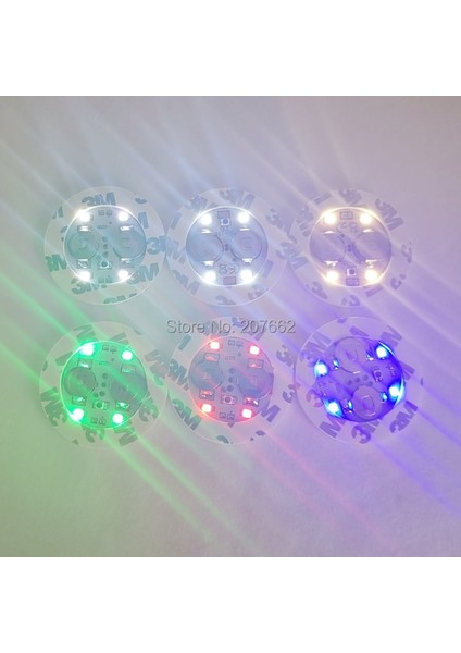 45 mm Yeşil Işık 10 Adet/grup Şarap Cam LED Işık Bardak LED Mini Fincan Mat LED Mat LED Işık Çıkartmalar Festivali Gece Partisi Club Bar Ktv Dekorasyon (Yurt Dışından)