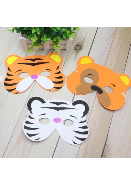 Stil 7 Göz Maskesi Komik Parti Dekorasyon Karikatür Maske Cosplay Sevimli Doğum Günü Dekor Orman Hayvan Çocuk Maskesi Pet Keçe Hayvan Şekli (Yurt Dışından) indirimleri