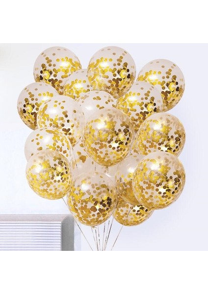 Gül 10 Adet 12 Inç Altın Yıldız Konfeti Lateks Balonlar Glitter Temizle Şeffaf Balonlar Düğün Birthdy Parti Dekorasyon Helyum Topları (Yurt Dışından) indirimleri