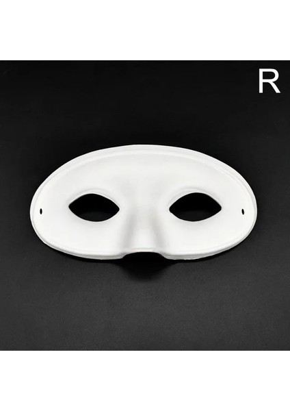 R Kedi Yüz Maskesi Boyanabilir Hamuru Boş Maske Parti Maskesi Cosplay Dans Partisi Için Aksesuar Cadılar Bayramı Masquerade Dıy Zanaat Tedarik Yeni (Yurt Dışından)