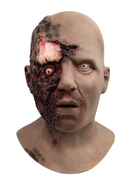 Stil 8 Korkunç Cadı Şapka Şapka ve Saç Tam Yüz Lateks Şapkalar Karnaval Cosplay Parti Kostüm Sahne Için (Yurt Dışından)