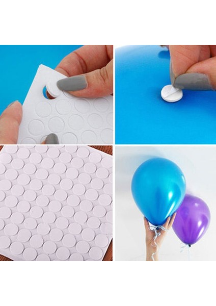 10 Adet Kutup 100 Puan Balon Eki Tutkal Nokta Balonları Tavana Veya Duvar Çıkartmalarına Eklemek Doğum Günü Partisi Düğün Dekorasyon Malzemeleri (Yurt Dışından)