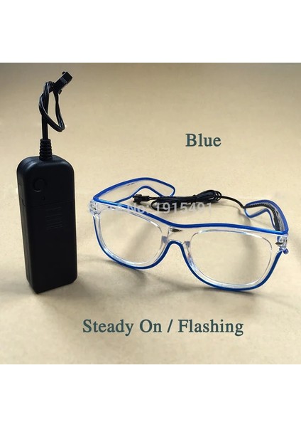 Çift Renk 1 Ses Aktif Yepyeni Neon LED Ampuller Işıldayan Parlayan Gözlük Karnaval Dekor El Tüp Rave Kostüm Partisi Için Soğuk Işık Köpüklü Gözlük (Yurt Dışından) indirimleri