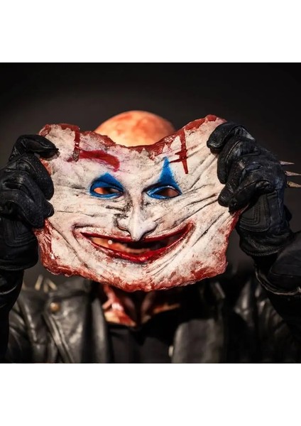 Canavar Cadılar Bayramı Palyaço Yaratık Korku Maskesi Tatil Partisi Cosplay Lateks Tam Şapka Kafatası Intikamı Tam Yüz Maskesi Dropshipping (Yurt Dışından) indirimleri