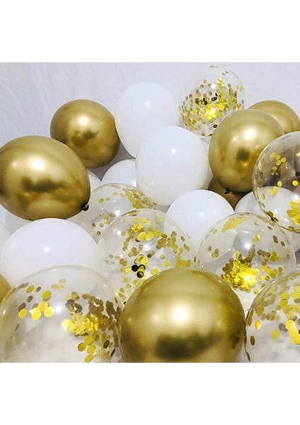 Set 15 18 Adet 10 Inç Pembe Altın Gümüş Krom Lateks Balon Düğün Doğum Günü Navidad Parti Süslemeleri Helyum Konfeti Globos Bebek Duş (Yurt Dışından)