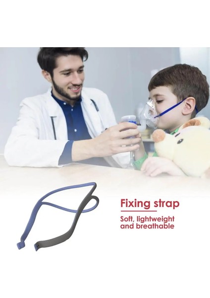 3 Adet Set 3 In 1/set Resmed Hava Fit P10 Burun Yastığı Sistemi Yedek Başlık Kayışı Kaymaz Premium Elastik Malzeme Uykuyu Geliştirin (Yurt Dışından) modelleri