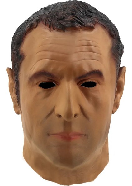 HY-MM-022 Yenı Gerçekçi Adam Maskesi Kauçuk Cosplay Gerçekçi Erkek Lateks Maske Başlık Cosplay Sahne Tam Kafa Kask Erkek Kadın (Yurt Dışından)