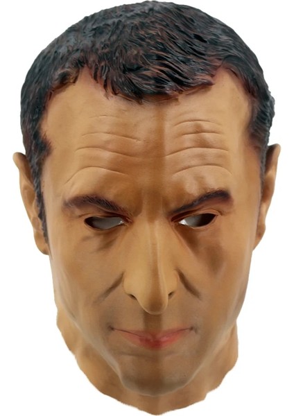 HY-MM-022 Yenı Gerçekçi Adam Maskesi Kauçuk Cosplay Gerçekçi Erkek Lateks Maske Başlık Cosplay Sahne Tam Kafa Kask Erkek Kadın (Yurt Dışından)