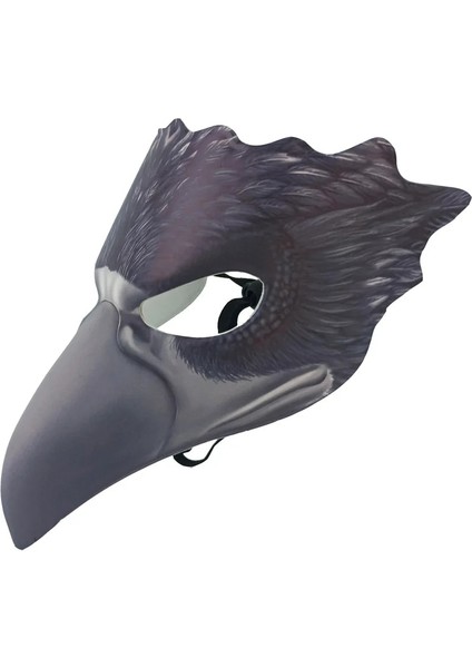 Beyaz Kartal 3D Kartal Maskesi Cadılar Bayramı Karnaval Hayvan Maskesi Pu Deri Eva Yarım Yüz Maskesi Parti Masquerade Cosplay Kostümleri Sahne (Yurt Dışından) modelleri