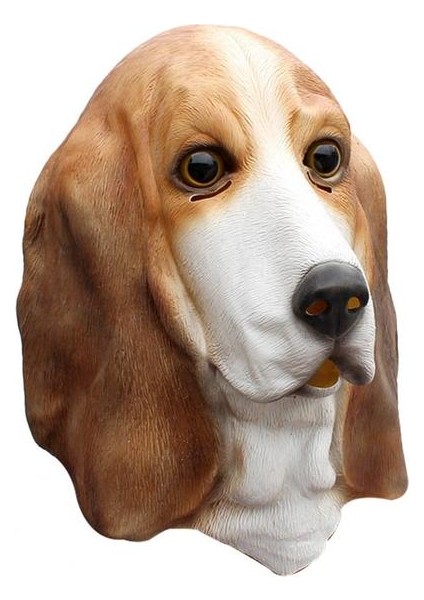 Stil 1 Karnaval Maskesi Cadılar Bayramı Cosplay Komik Hayvan Başlık Lateks Hayvan Maskesi Köpek Kafası Komik Korkunç Prop Görselleştirme (Yurt Dışından)