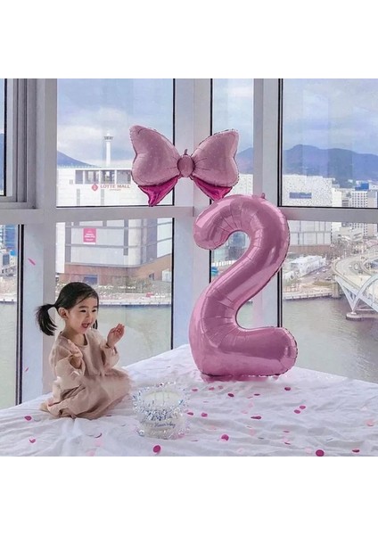 Resim Olarak 40 Inç Macaron Inci Mavi Pembe Numarası Folyo Balon 0-9 Erkek ve Kız Doğum Günü Partisi Bebek Duş Düğün Dekorasyon Malzemeleri (Yurt Dışından)