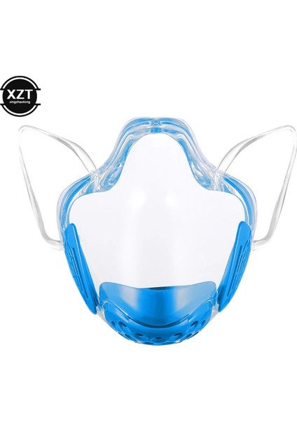 Gri Şeffaf Yüz Kalkanı Yetişkinler Yüz Için Dayanıklı Kalkan Maskesi Plastik Yeniden Kullanılabilir Kapak Ağız Maskesi Solunum Deliği ile Mutfak Aletleri (Yurt Dışından) fırsatları