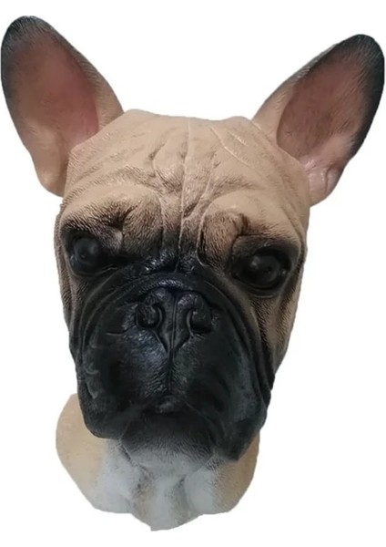 Beyaz Lateks Hayvan Gerçekçi Boğa Köpek Labrador Pit Bull Basset Hound Alman Çoban Köpeği Sahne Parti Maskeleri (Yurt Dışından)