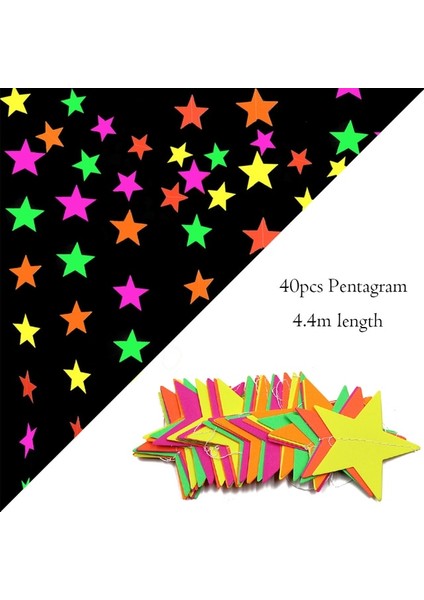 Kağıt Çelenk B Blacklight Neon Ruj Yüz ve Vücut Boyası Karanlıkta Glow Uv Reaktif Light Up Clubbing Kostüm Makyaj Uv Glow Parti Malzemeleri (Yurt Dışından)