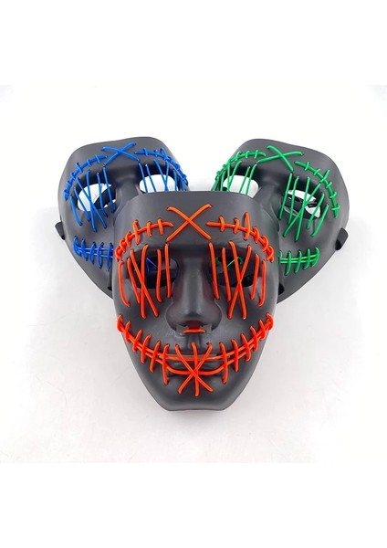 B2 Ses Aktif Yeni Stil Hip-Hop Hayalet Dansı Jabbawockeez Yüz Maskesi Aydınlık Karnaval Parti Maskesi Dansçılar Birlikte Dans Performansları (Yurt Dışından) modelleri