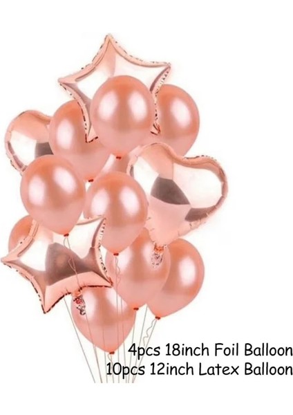 14 Adet Balonlar Balon Balonlar Için Tutkal Nokta Aksesuarları Ballon Nokta Doğum Günü Düğün Parti Balonları Tutkal Etiket Balonlar Standı Kemer Balon (Yurt Dışından)