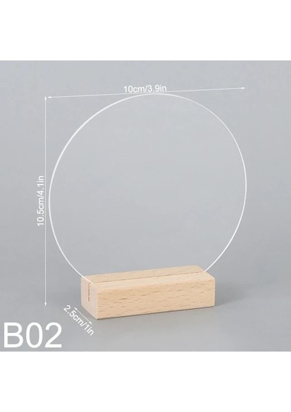 B02 Şeffaf Boş Akrilik Dıy Masa Numarası Isim Plakaları Yer Kartı Tutucu Standı Akrilik Oturma Kartları Burcu Düğün Ziyafet Parti Dekor (Yurt Dışından)